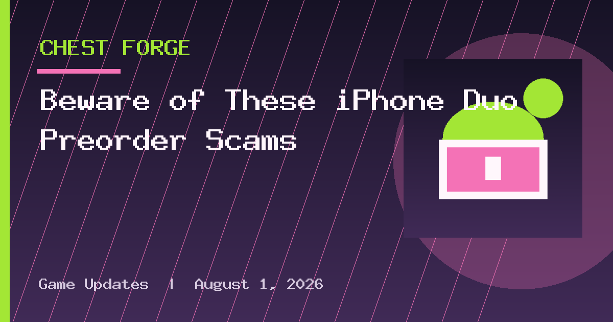 Beware of These iPhone Duo Preorder Scams