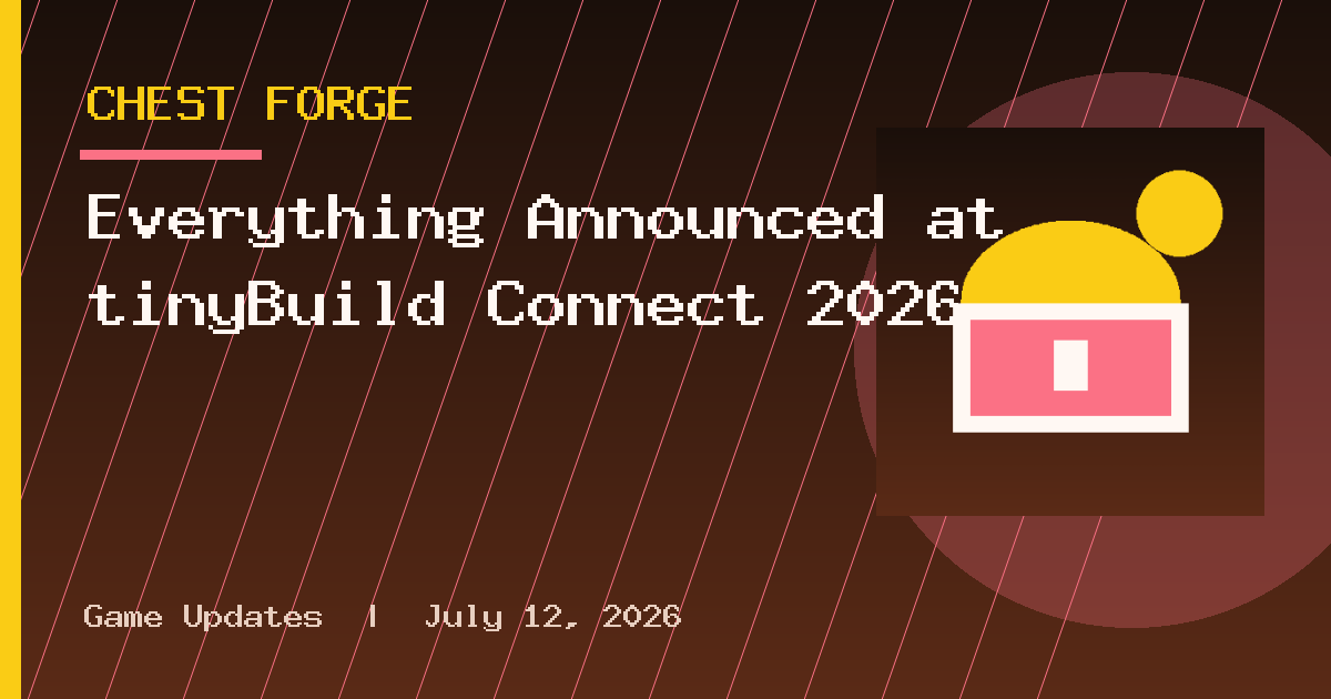 Everything Announced at tinyBuild Connect 2026