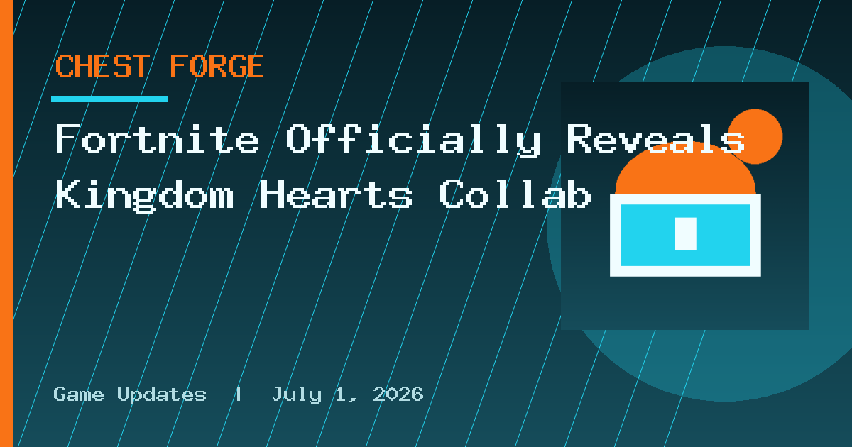 Fortnite Officially Reveals Kingdom Hearts Collab