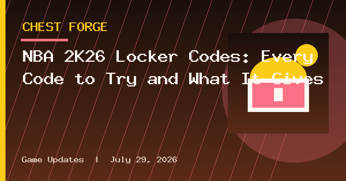 NBA 2K26 Locker Codes: Every Code to Try and What It Gives