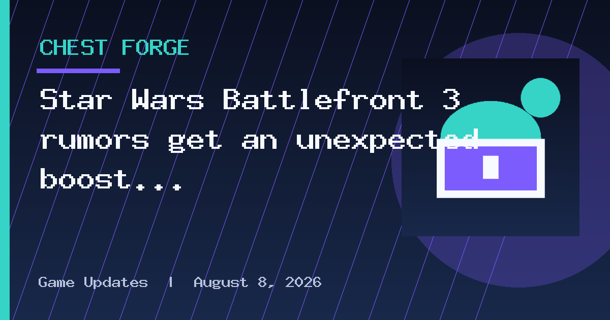 Star Wars Battlefront 3 rumors get an unexpected boost from Wardogs' CEO