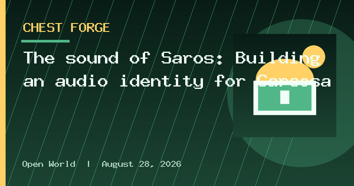 The sound of Saros: Building an audio identity for Carcosa