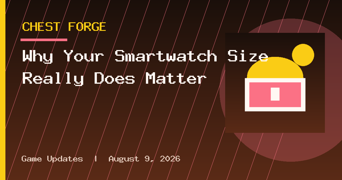 Why Your Smartwatch Size Really Does Matter